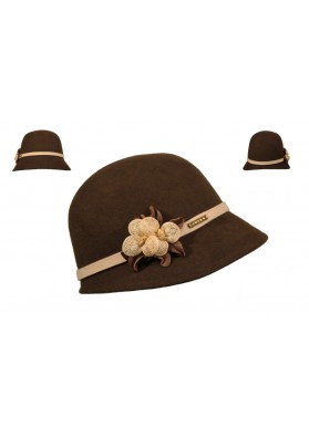 Cloche Lana Impermeable Crushable Flor