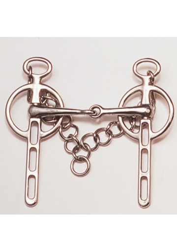 Bocado Coche Liverpool Inox. Embocadura Articulada