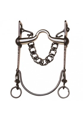 Bocado Vaquero Embocadura Inox.Asa Caldera Barra Curva