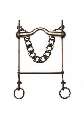 Bocado Vaquero Embocadura Inox.Suave Barra Recta