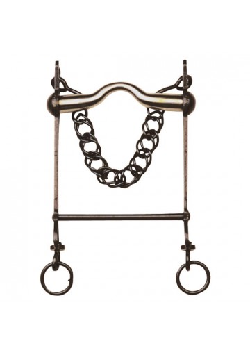 Bocado Vaquero Embocadura Inox.Suave Barra Recta