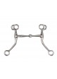Bocado Natowa Partido, Acero Inox
