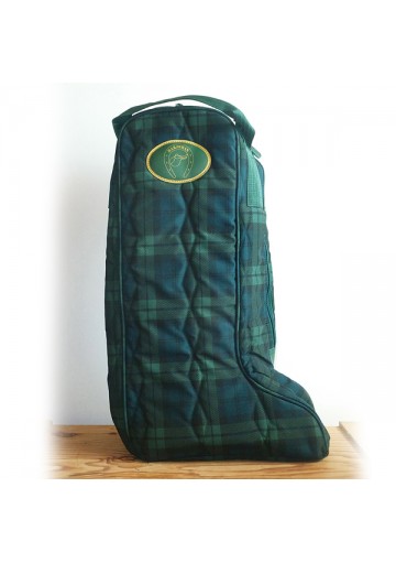 Bolsa Botas Acolchada Cuadros
