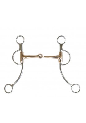 Bocado Brad Ren´S En Acero Inox