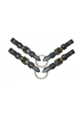 Puentes Tattini Para Pelham En Cuero Italiano