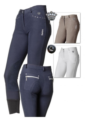 Pantalones Tattini Dafne Microfibra + Brillant