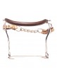 Bocado Hackamore Inox. Goma