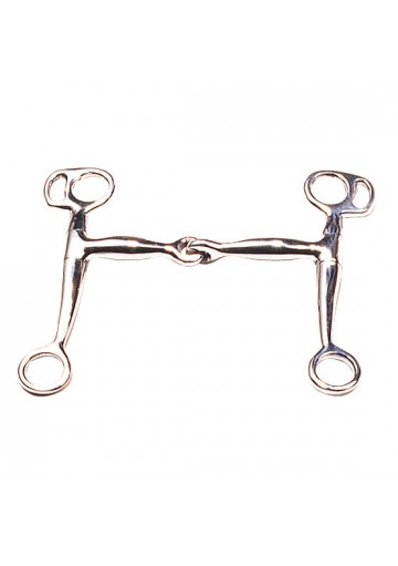 Bocado Modelo Western Partido Tom Thumb Ac. Inox