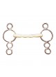Bocado Pessoa Manzana Embocadura Rig.Estriada Happy Mouth