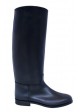 Bota Hípica En Box Negro Forro Piel