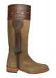 Bota Rociera Calada Con Fleco