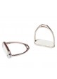 Estribo Inox.Taco Blanco