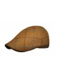 Gorra Jockey, Cuadros Berrys en color Camel