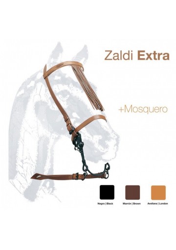 Cabezada Vaquera Zaldi Extra Con Mosquero