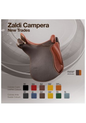 Silla De Montar Zaldi Campera New Trades Piel de Ante