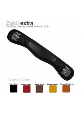 Cincha Doma Zaldi Extra Anatómica Cuero