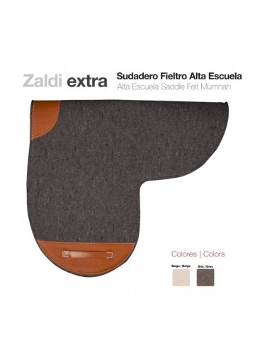 Sudadero Zaldi Extra Fieltro Alta Escuela