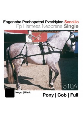 Enganche Pechopetral PVC/Nylon Sencillo 510A