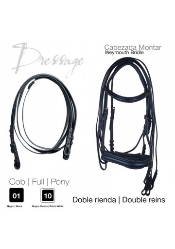Cabezada Montar Doma Doble Rienda SS-112