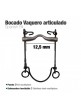 Bocado Vaquero Articulado 7AiPAVONADO 12.5cm.