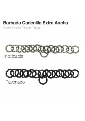 Barbada Cadenilla Extra Ancha