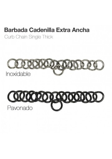 Barbada Cadenilla Extra Ancha