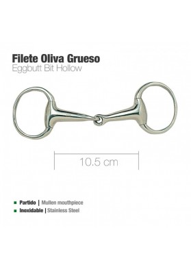 Filete Oliva Inox Grueso 219301