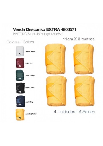 Venda Descanso Extra 4806571 (4 unidades)