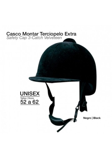 Casco Montar Terciopelo Extra 3/P9203