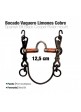 Bocado Vaquero Corrección Limones Cobre 5C Pavonado 12,5 cm.