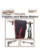Colgador Mantas Madera Stubbs Retro Rug Rail S8877
