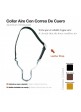 Collar Aire Con Correa De Cuero