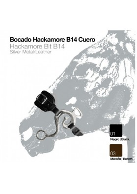 Bocado Hackamore B14 Cuero