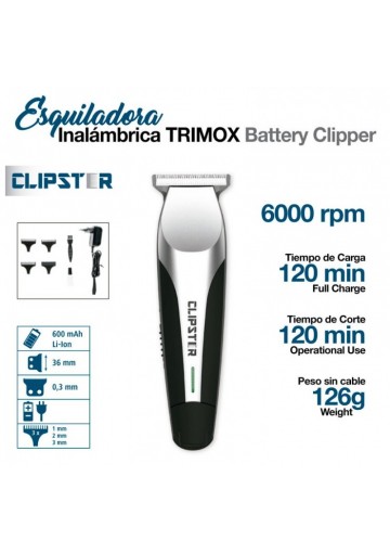 Esquiladora Inalámbrica Trimox