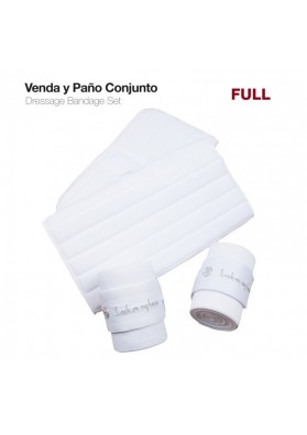 Venda Y Paño Conjunto Blanco (Par)