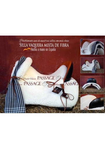 Silla Vaquera Fibra Mixta Completa