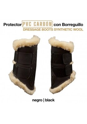 Protector PVC Carbon Con Borreguillo