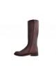Bota De Señora Banda Calada Rojo