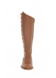 Bota de Montar con Adorno de Polaina en Tira