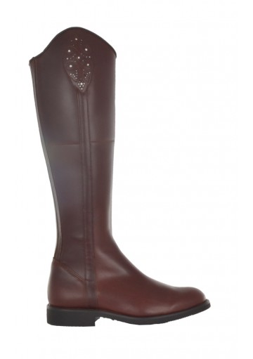 Bota De Montar Cremallera Invisible.