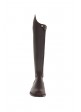 Bota De Doma Clásica Cremallera Lateral Y Broche
