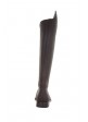 Bota De Doma Clásica Cremallera Lateral Y Broche