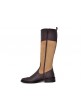 Bota  Señora Cremallera Camel-Marrón