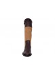 Bota  Señora Cremallera Camel-Marrón