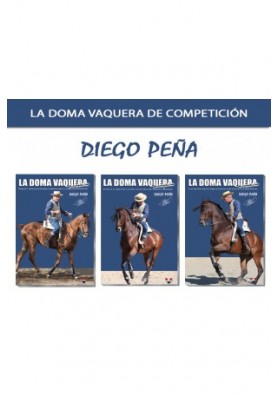 La Doma Vaquera De Competición con Diego Peña 3 Dvd's