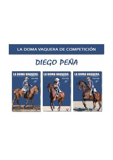 La Doma Vaquera De Competición con Diego Peña 3 Dvd's