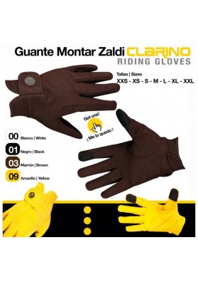 Guante Montar Clarino GL001390