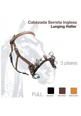 Cabezada Serreta Inglesa 3-pilares 627