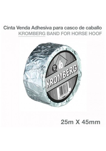 CINTA/VENDA ADHESIVA PARA CASCO KROMBERG 25m X 45mm