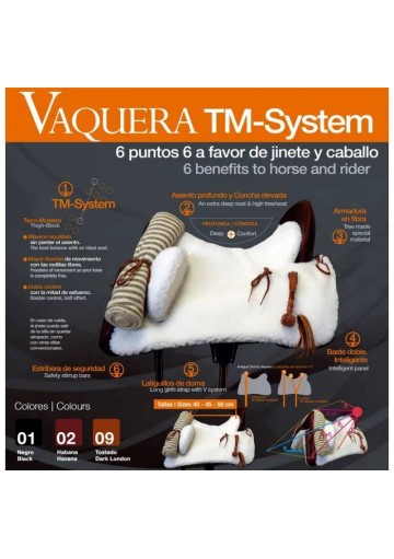SILLA ZALDI C. VAQUERA TM-System